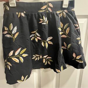 Pact Floral Navy Skirt